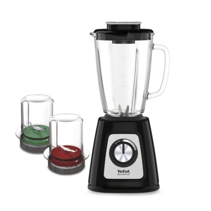 Tefal Blender Blendforce II Glas zwart accessoires