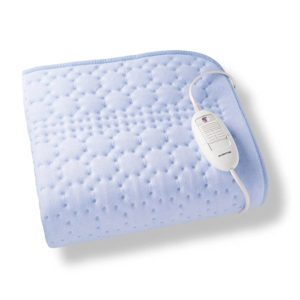 Inventum elektrische deken 1 persoons met extra voetenwarmte 150x80 cm