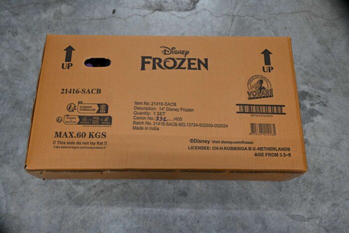 Disney Frozen 2 Kinderfiets - Meisjes - 14 inch - Blauw/Paars - Afbeelding 16