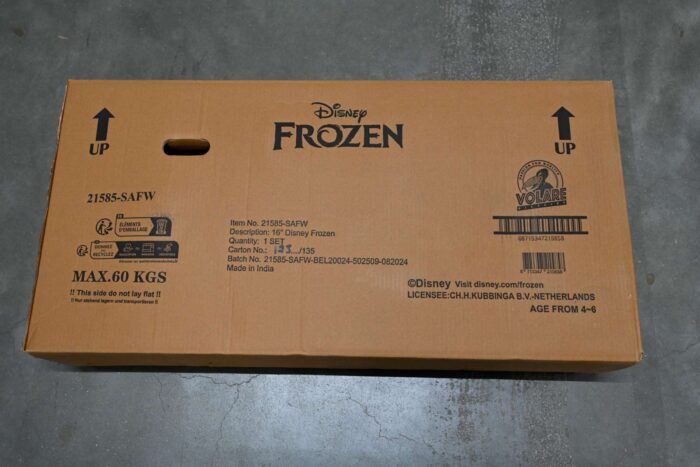 Disney Frozen 2 Kinderfiets - Meisjes - 16 inch - Blauw/Paars - Twee handremmen - Afbeelding 11