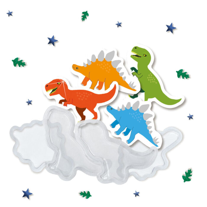 SES dino stickers maken - Afbeelding 4