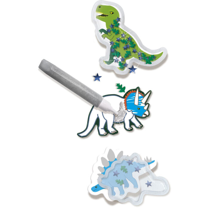 SES dino stickers maken - Afbeelding 6