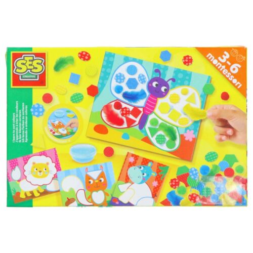 SES kleuren en materialen sorteren