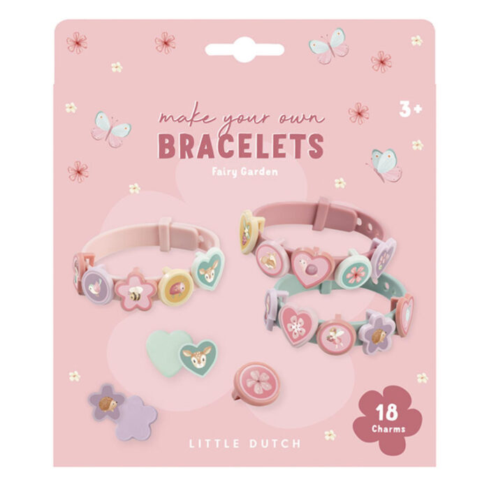 Little Dutch schuifarmbanden bedels Fairy Garden - Afbeelding 2