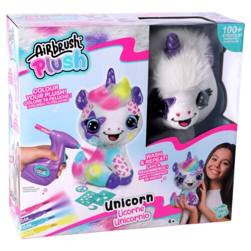 Airbrush Pluche Unicorn
