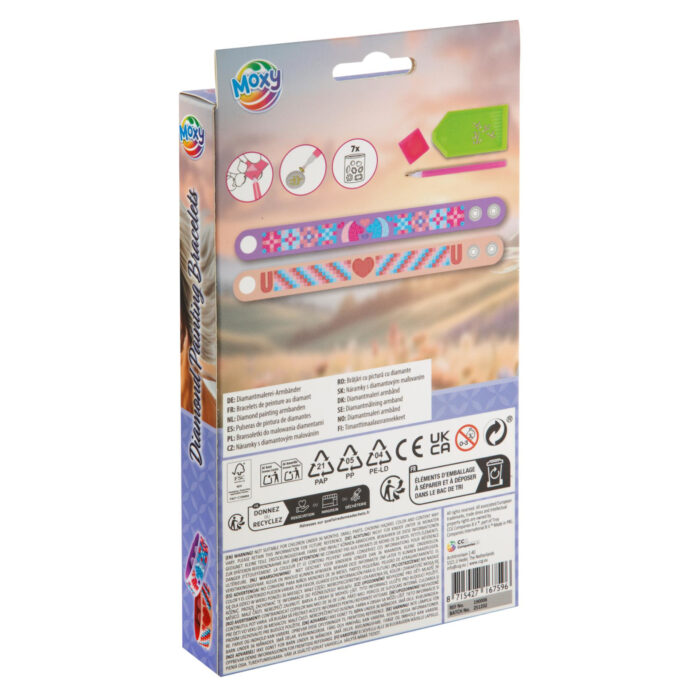 Diamond painting armbanden Horse collection 2  stuks - Afbeelding 2