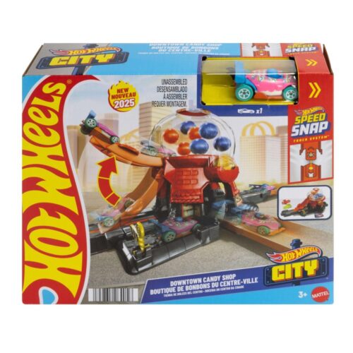 Hot Wheels city downtown candy shop