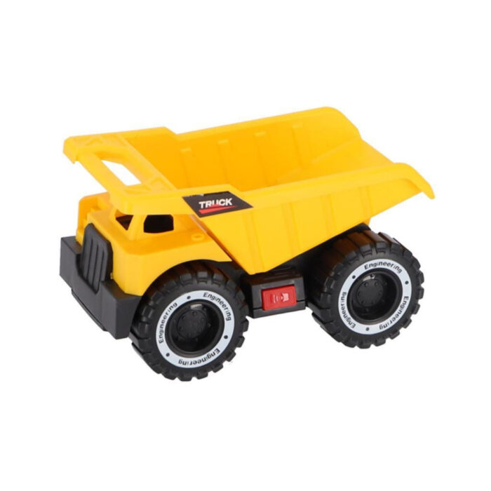 Rapid Wheels Autotransporter bouwvoertuigen met licht en geluid en frictie - Afbeelding 4