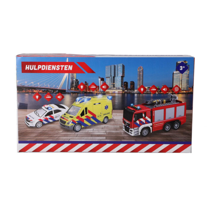 Ambulance Auto Met Licht En Geluid - Afbeelding 5