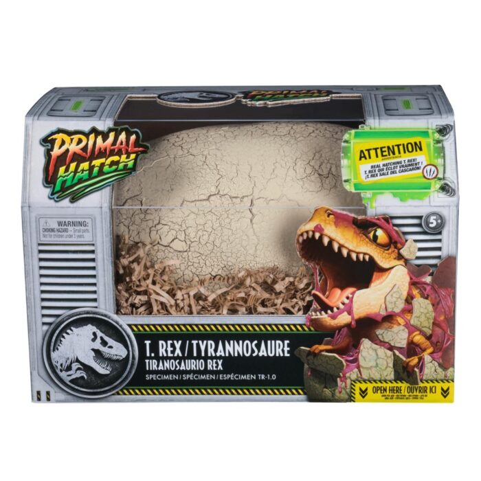 Jurassic World primal hatch interactive hatching dino