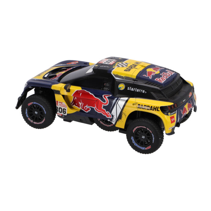 Radiografisch bestuurbare auto peugeot 1:16 2.4g 3008 dkr loeb 19 - Afbeelding 6