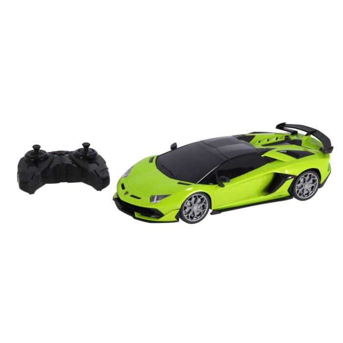 Radiografisch bestuurbare auto lamborghini 1:16 2,4g aventador svj roadster neon groen - Afbeelding 2