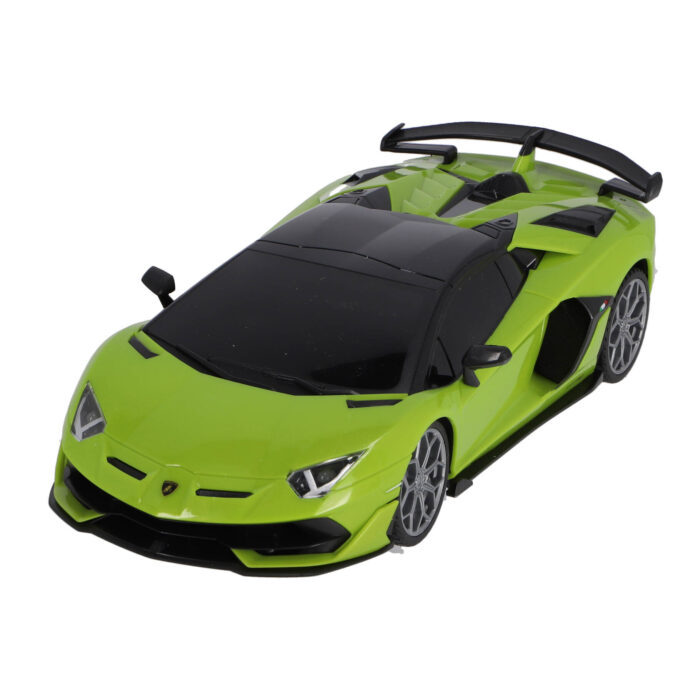Radiografisch bestuurbare auto lamborghini 1:16 2,4g aventador svj roadster neon groen - Afbeelding 4
