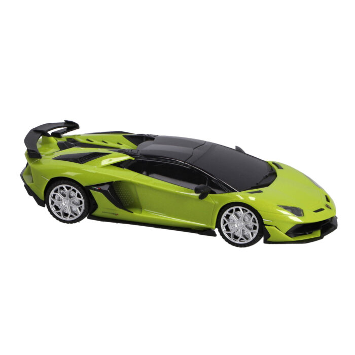 Radiografisch bestuurbare auto lamborghini 1:24 aventador svj roadster neon groen - Afbeelding 5