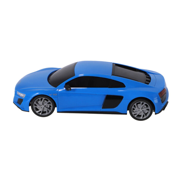 Radiografisch bestuurbare auto audi 1:16 2.4g r8 coupé blauw - Afbeelding 5
