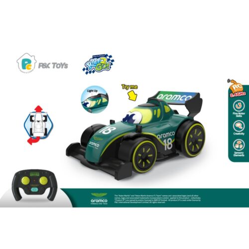 Radiografisch bestuurbare Auto Aston Martin F1 1:27 met licht en geluid