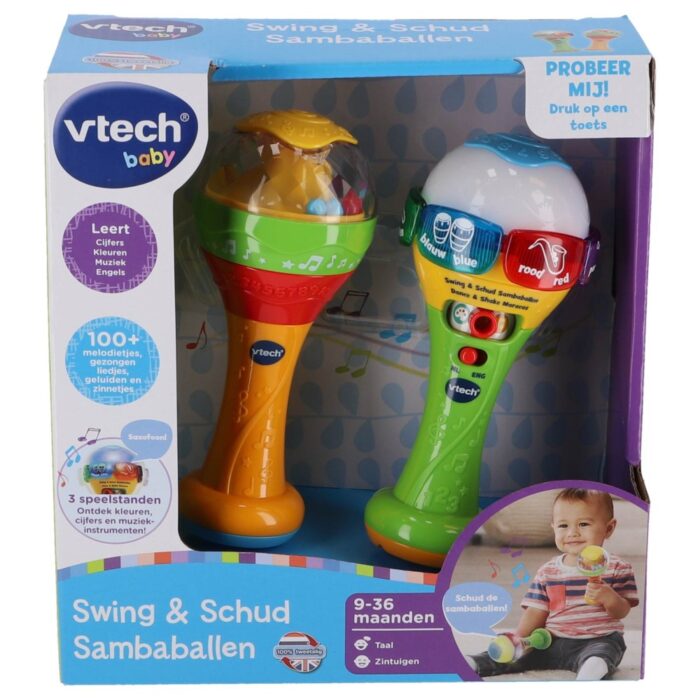 Vtech Baby Swing & Schud Sambaballen