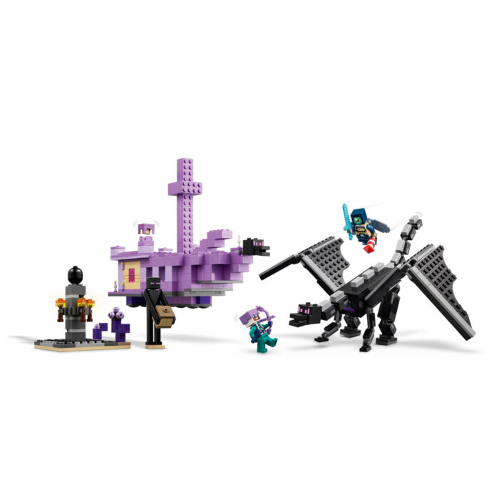 LEGO 21264 Minecraft De Enderdraak En Het End-Schip - Afbeelding 3