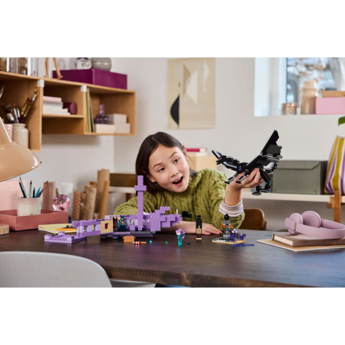 LEGO 21264 Minecraft De Enderdraak En Het End-Schip - Afbeelding 5
