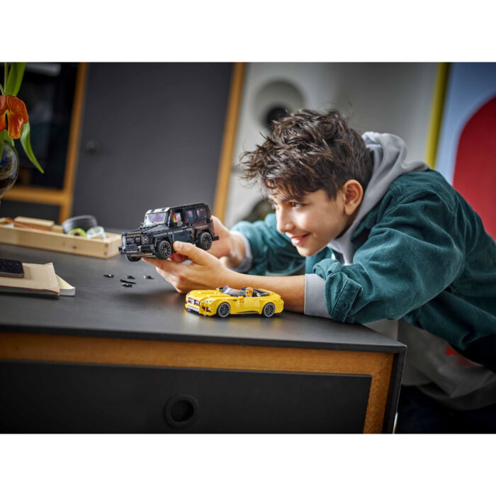 LEGO 76924 Speed Champions Mercedes-AMG G 63 en  Mercedes-AMG SL 63 - Afbeelding 5