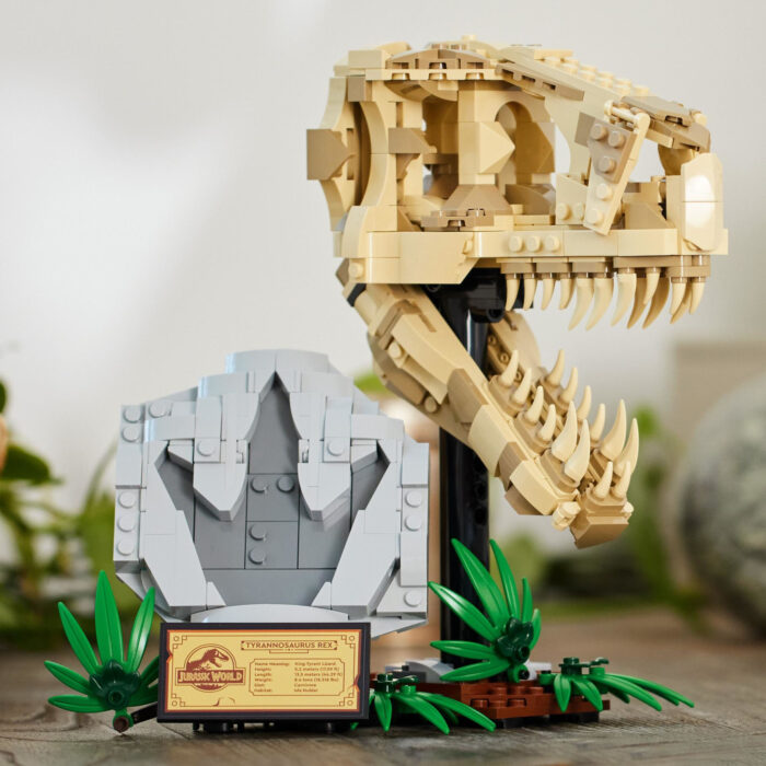LEGO 76964 Jurassic World Dinosaurusfossielen: T. rex schedel - Afbeelding 5