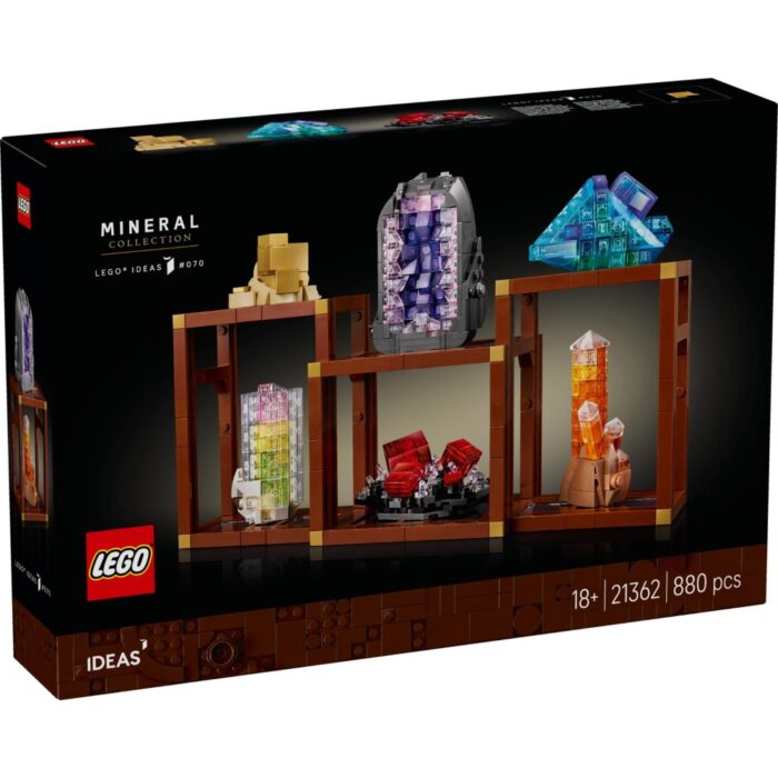 LEGO 21362 Ideas Mineralenverzameling