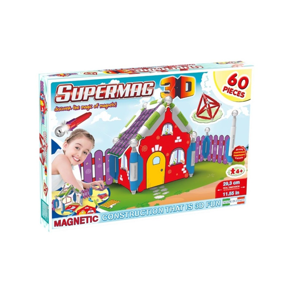 Supermag 3d magic small house bouwset