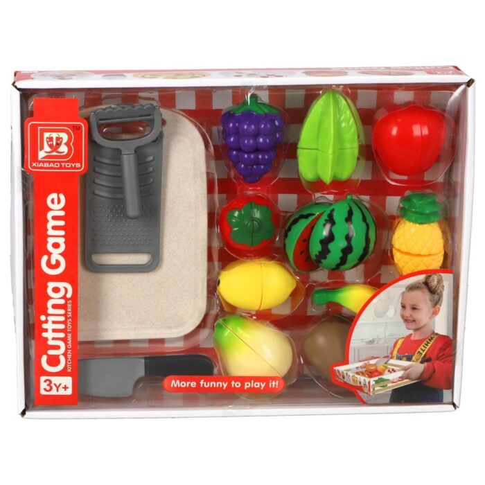 Snij fruit met snijbord