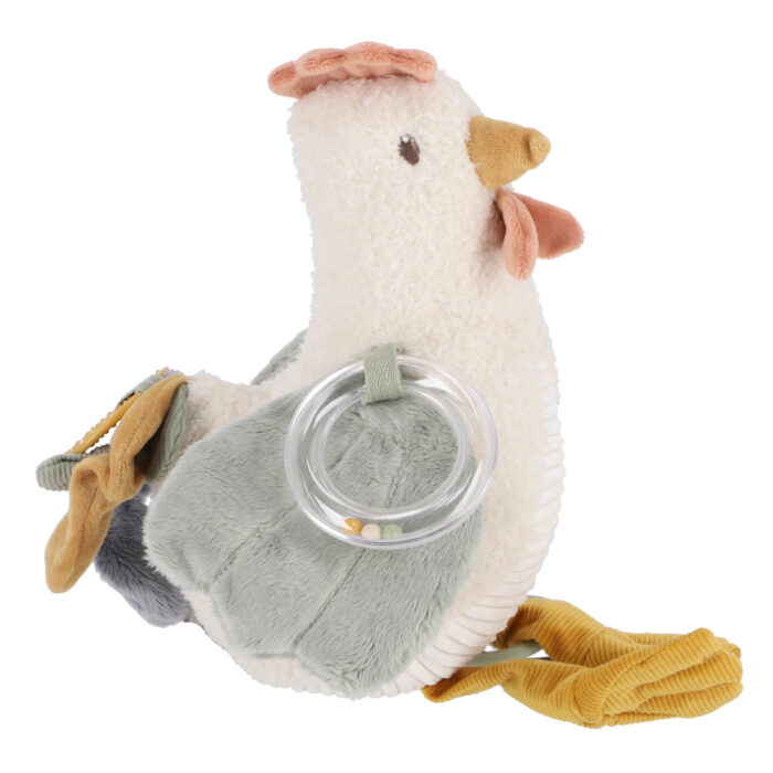 Little Farm Activiteitenknuffel Kip 25cm - Afbeelding 2