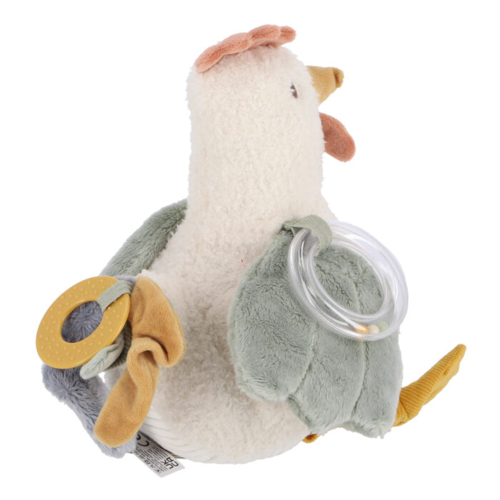 Little Farm Activiteitenknuffel Kip 25cm - Afbeelding 3