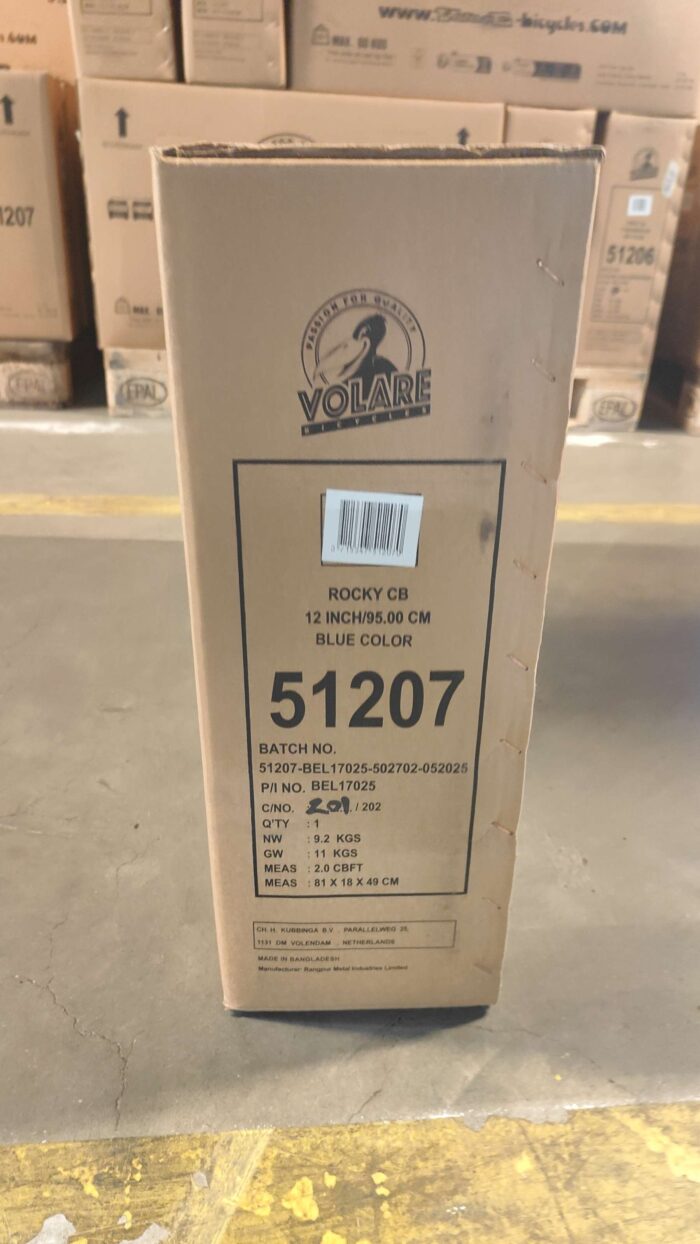 Volare Rocky Kinderfiets - Jongens - 12 inch - Blauw - Afbeelding 11