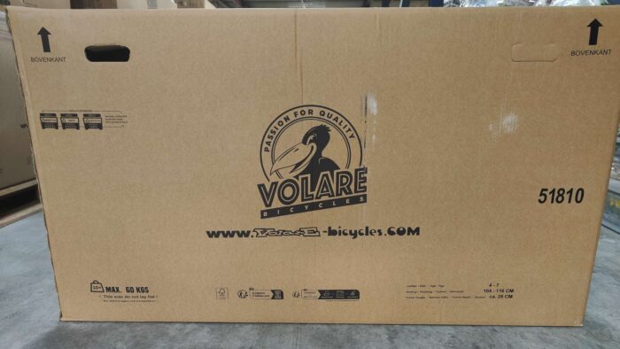 Volare Excellent Kinderfiets - Meisjes - 18 inch - Zwart - 95% afgemonteerd - Afbeelding 13