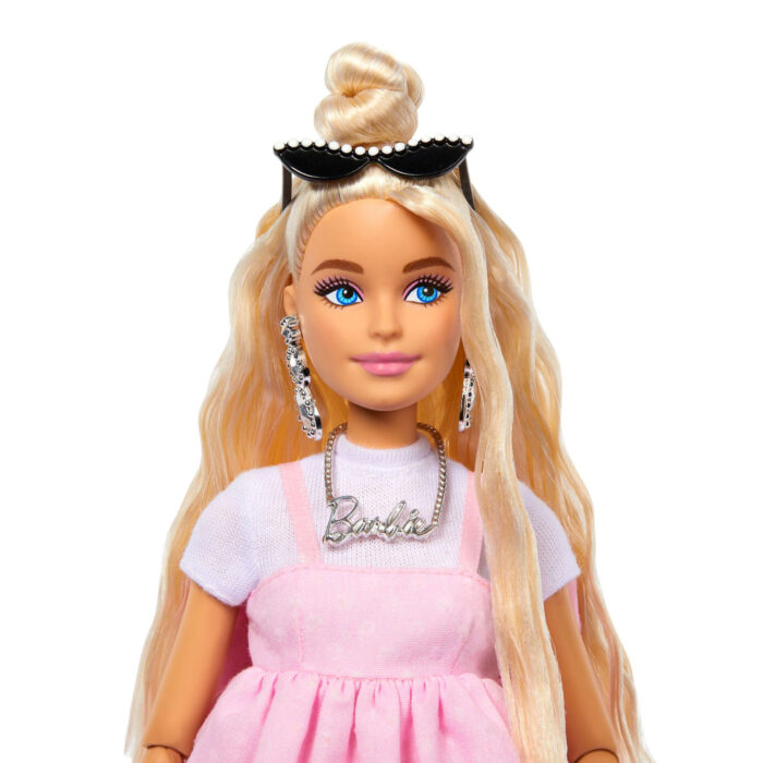 Barbie Fashionsta pop deluxe blond haar - Afbeelding 4
