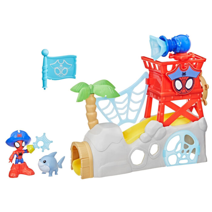 Spidey And Friends Spidey island playset - Afbeelding 3