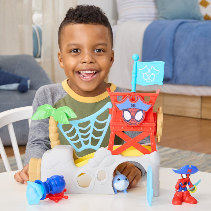 Spidey And Friends Spidey island playset - Afbeelding 4