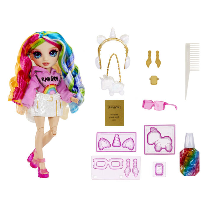 Rainbow High Crystal Fashion Doll Amaya - Afbeelding 3