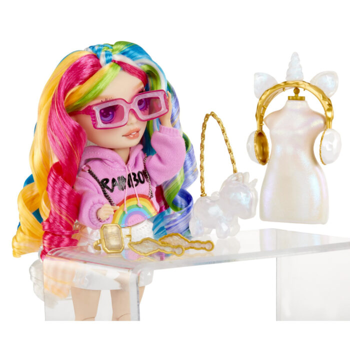 Rainbow High Crystal Fashion Doll Amaya - Afbeelding 6