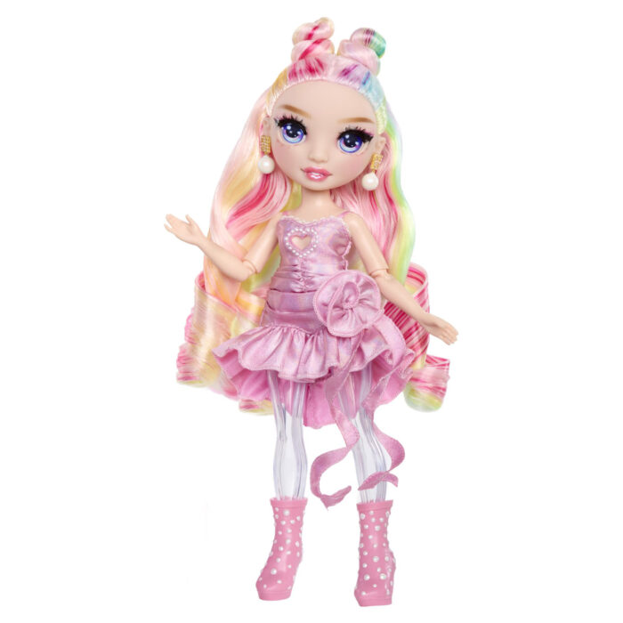 Rainbow High Rainbow Shimmers With Slime Fashion Doll Bella (Pink) - Afbeelding 4