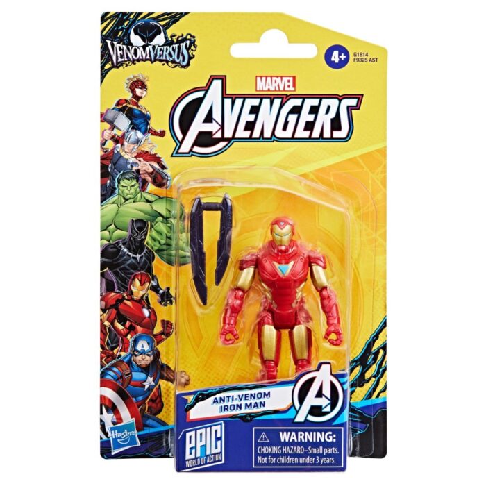 Marvel Avengers 10 cm figure Venom Iron Man