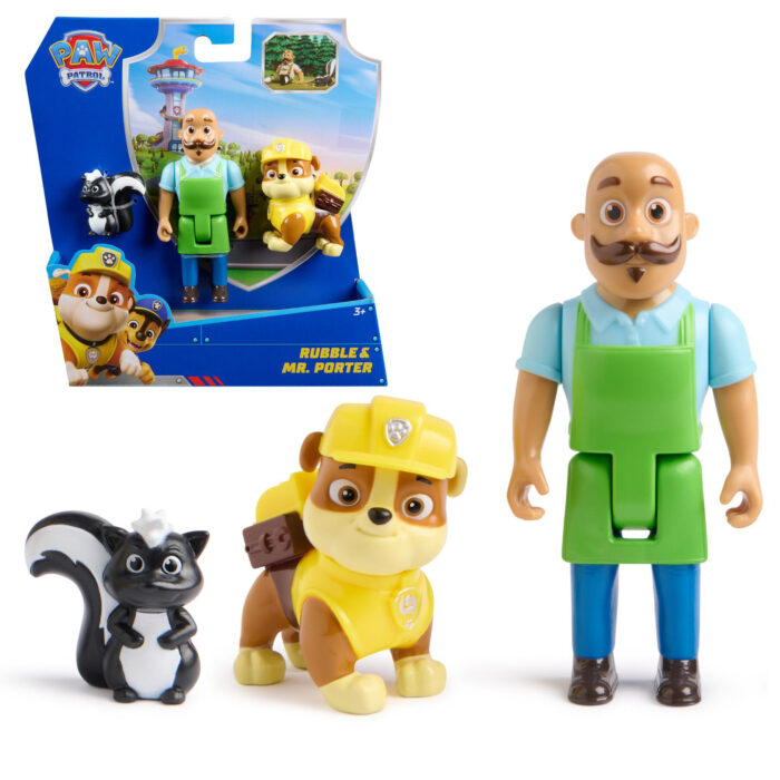 Paw Patrol Story Figure Pack With Rubble - Afbeelding 2