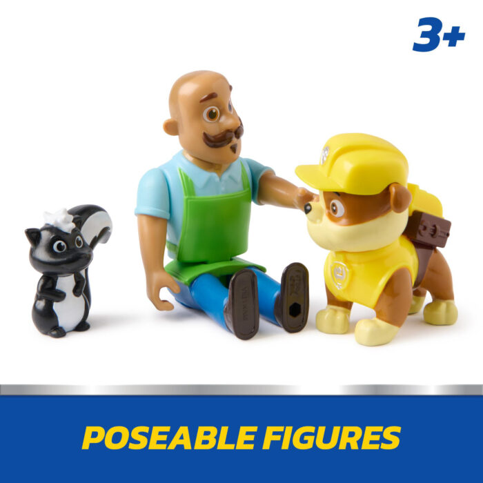 Paw Patrol Story Figure Pack With Rubble - Afbeelding 4