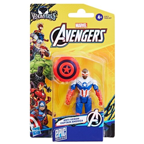 Marvel Avengers 10 cm figure Venom Captain America