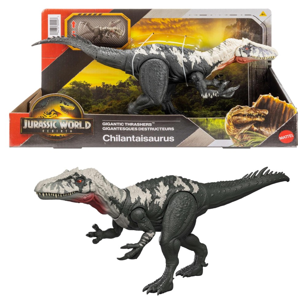 Jurassic World movie gigantic action chilantainsau