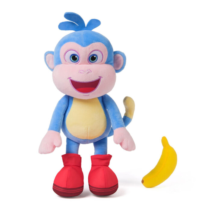 Dora Boots Plush Met Muziek & Geluid (33 Cm)  (Nl/Fr) - Afbeelding 2