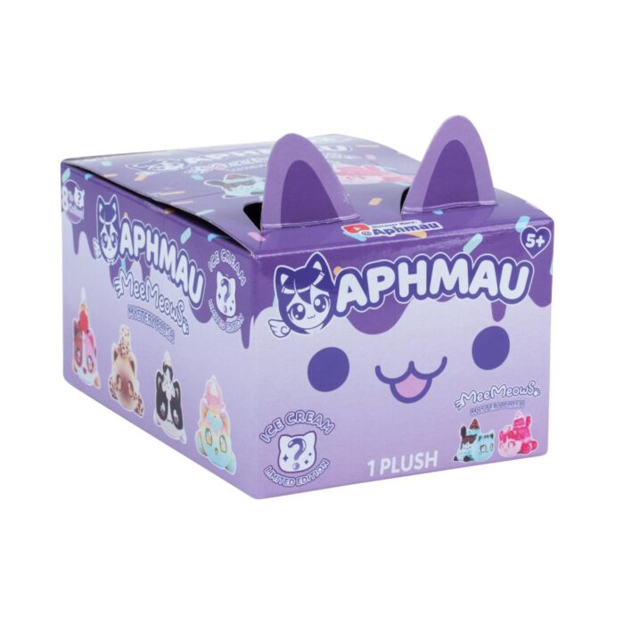 Aphmau mystery meemeow pluche ijsje 15 cm