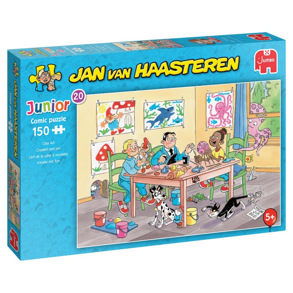Puzzel Jan Van Haasteren Junior Creatief Met Klei Puzzel Jan Van Haasteren Junior Creatief Met Klei