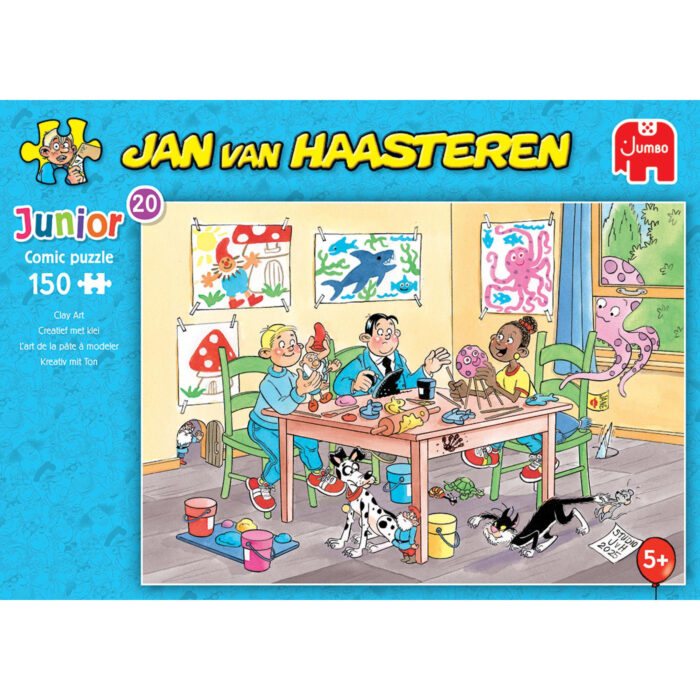 Puzzel Jan Van Haasteren Junior Creatief Met Klei Puzzel Jan Van Haasteren Junior Creatief Met Klei - Afbeelding 3