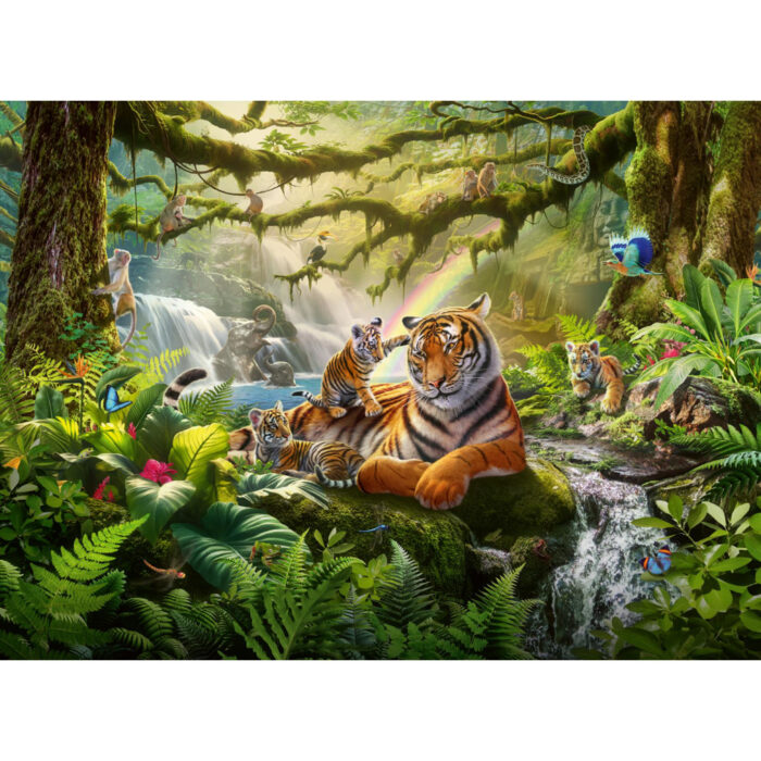 Ravensburger puzzel jungle wildlife wonders 300 st - Afbeelding 2