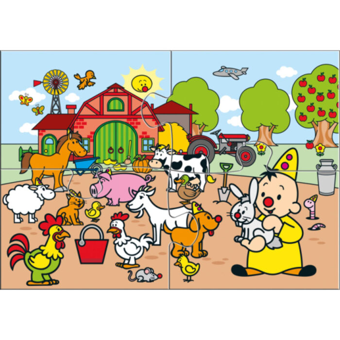 Bumba Puzzel 4 St Boerderijdieren - Afbeelding 2