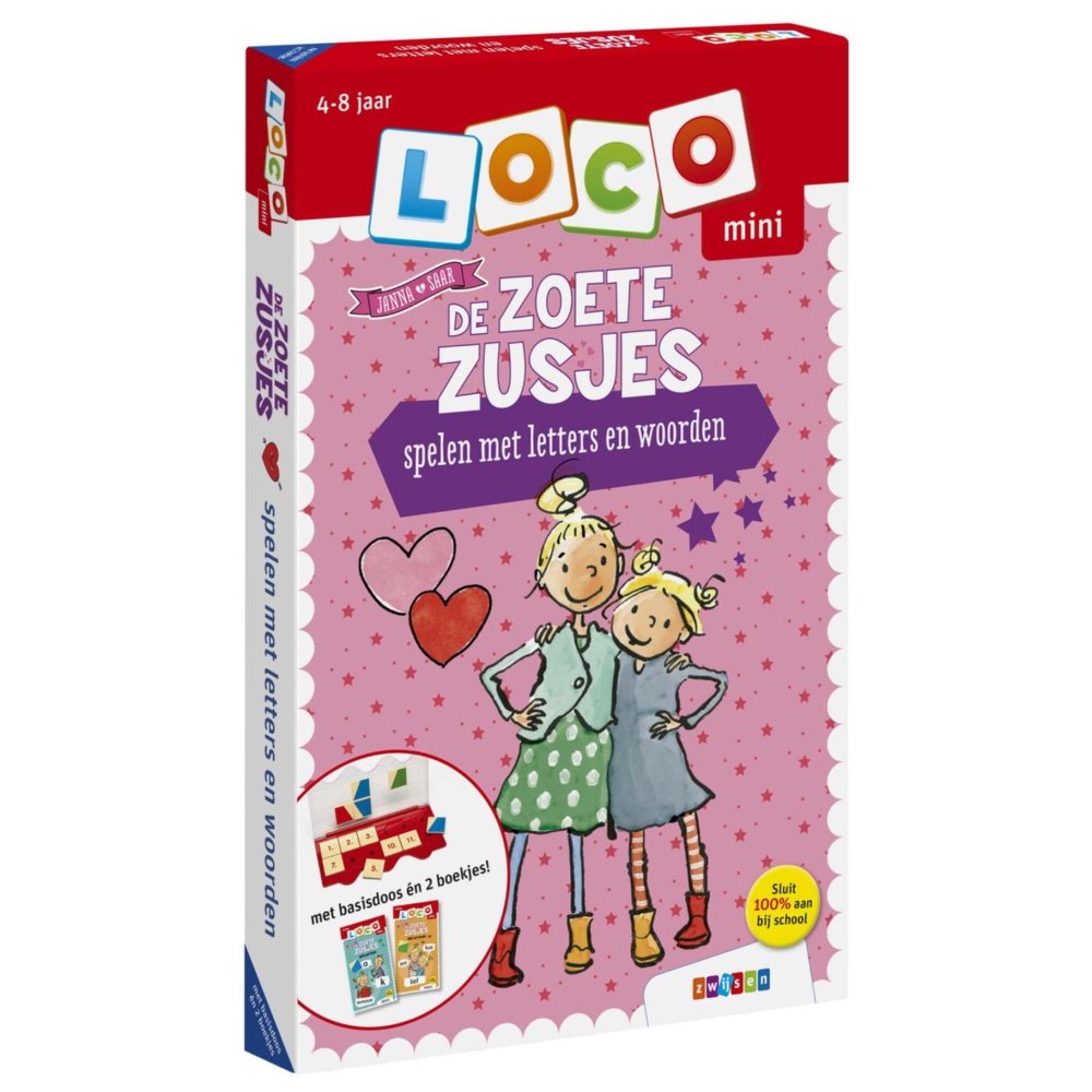 Loco Mini Zoete Zusjes Spelen Met Letters En Woorden